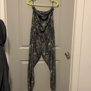 Snake skin romper